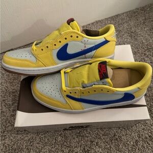 Travis Scott X Wmns Jordan 1 - Canary